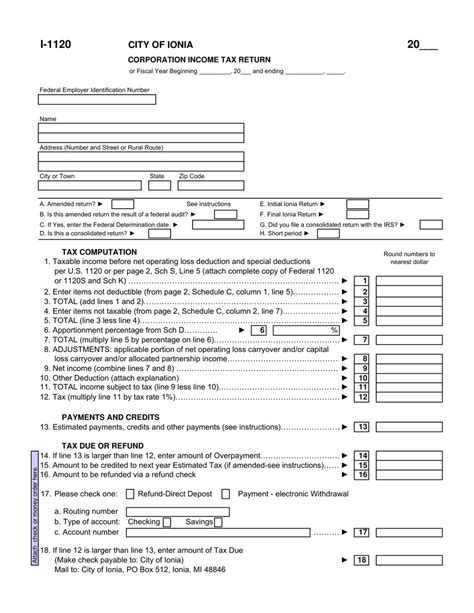 city of ionia property taxes.